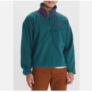 Marmot 94 E.C.O. Recycled Fleece Jacket Men's Size XXL Dark Jungle Retro Logo